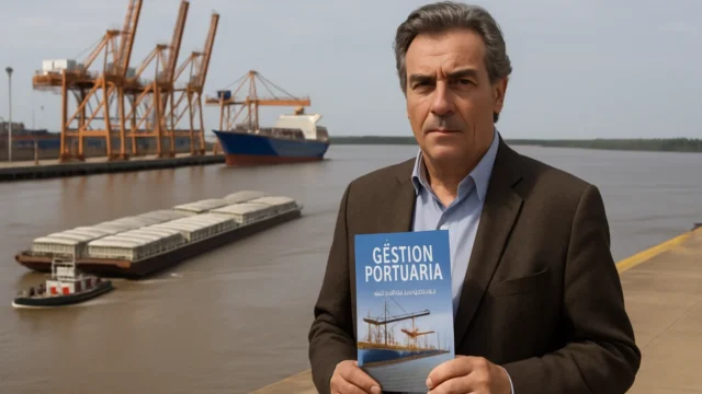 El libro sobre la gestión portuaria de Horacio Tettamanti llega al Congreso Nacional