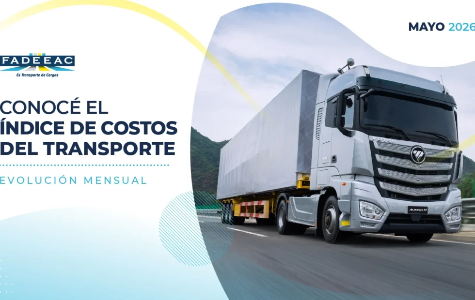 El transporte de cargas subió 1,91% en mayo y acumula 20% en 2026