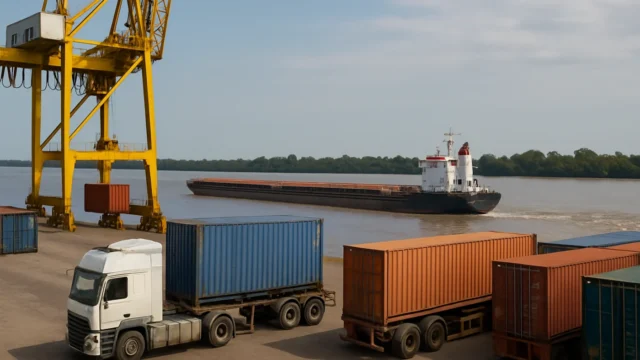 Una nueva naviera internacional inicia operaciones en Terminal Puerto Rosario