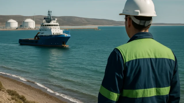 Argentina LNG y VMOS compartirán el 83% de sus trazas en Río Negro