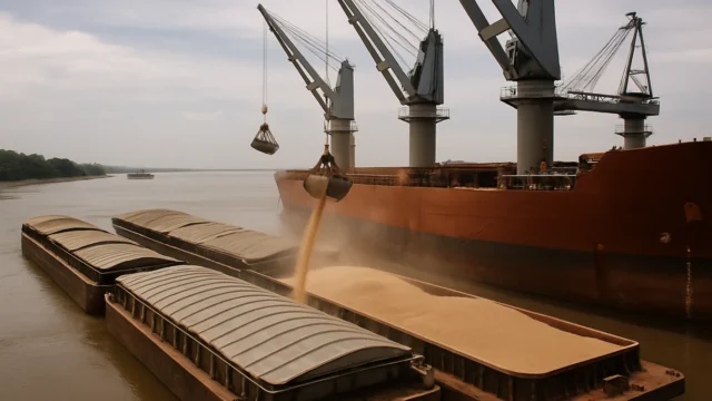 China impulsa una nueva oleada de exportaciones argentinas y eleva la actividad en los puertos regionales