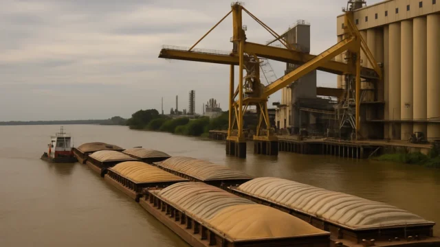 El Gran Rosario lidera el comercio agroexportador mundial y supera a Nueva Orleans