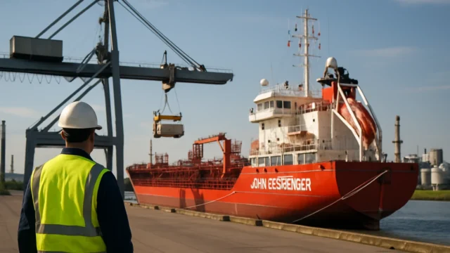 John T. Essberger suma dos quimiqueros construidos en China