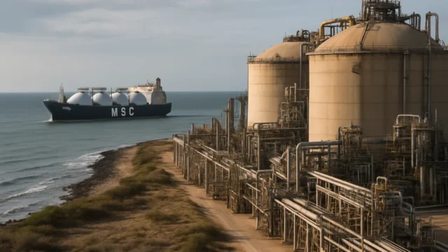 MSC crea un servicio marítimo para abastecer el proyecto de gas natural licuado en Mozambique