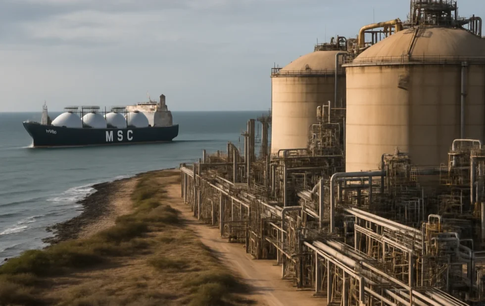 MSC crea un servicio marítimo para abastecer el proyecto de gas natural licuado en Mozambique