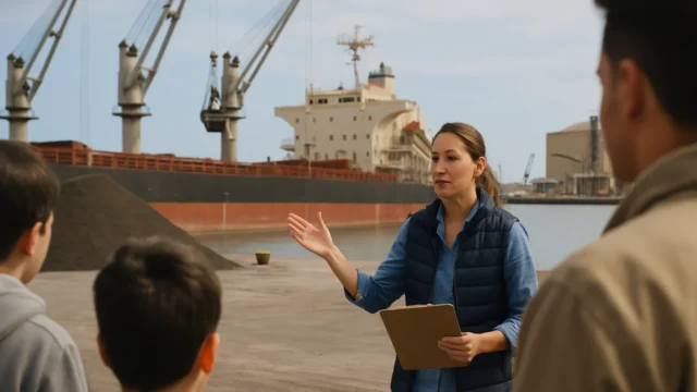 Puerto Quequén impulsa un programa de educación ambiental junto a Amigos del Lago de los Cisnes
