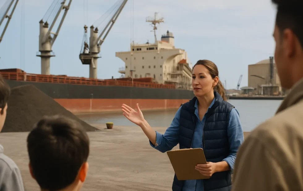 Puerto Quequén impulsa un programa de educación ambiental junto a Amigos del Lago de los Cisnes