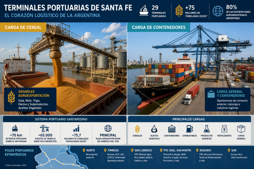 puertos de Santa Fe