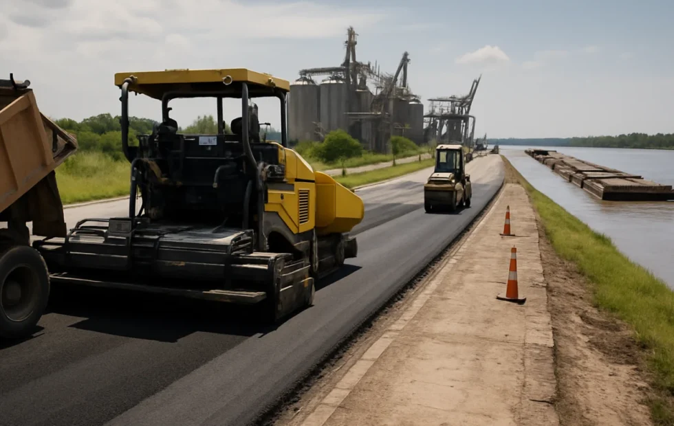 Reconstruyen la Ruta 21 para mejorar el acceso a los puertos del sur santafesino