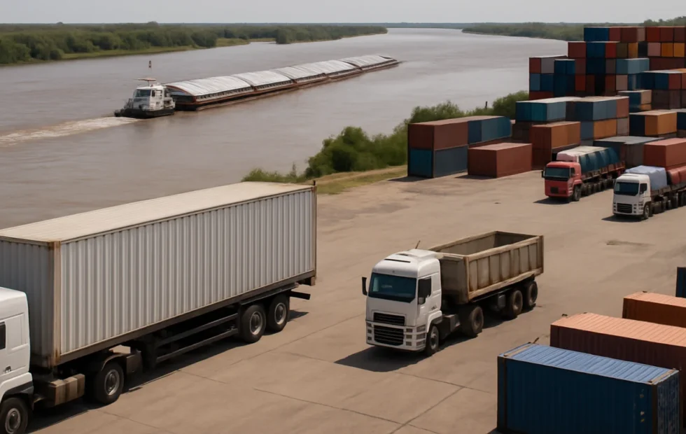 Santa Fe impulsa nuevas obras para potenciar su salida exportadora por la hidrovía