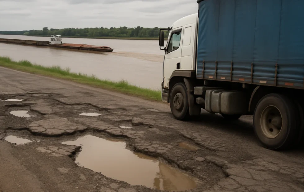 Transportistas alertan que el deterioro de las rutas incrementa costos y riesgos viales