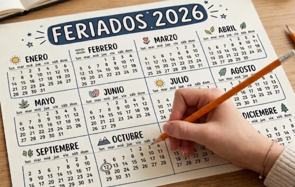 Feriados 2026 en Argentina: quedan cuatro fines de semana largos