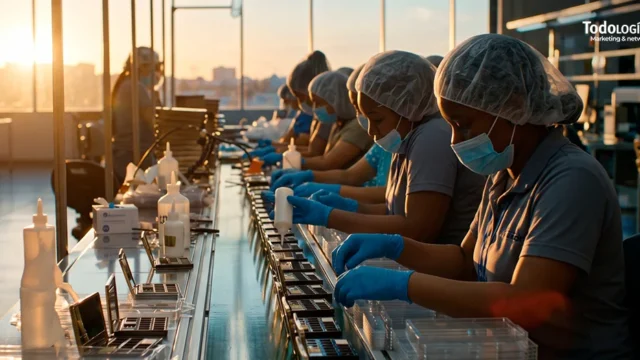 Las zonas francas dominicanas exportaron US$4.359,7 millones