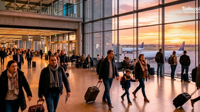 El tráfico aéreo de pasajeros en América Latina creció 6,1% en julio
