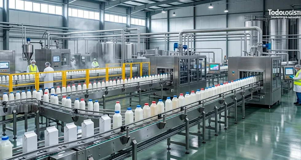 Capital extranjero analiza invertir en la industria láctea de Paraguay