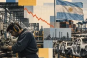 La industria argentina profundiza su caída y enfrenta una reconversión incierta